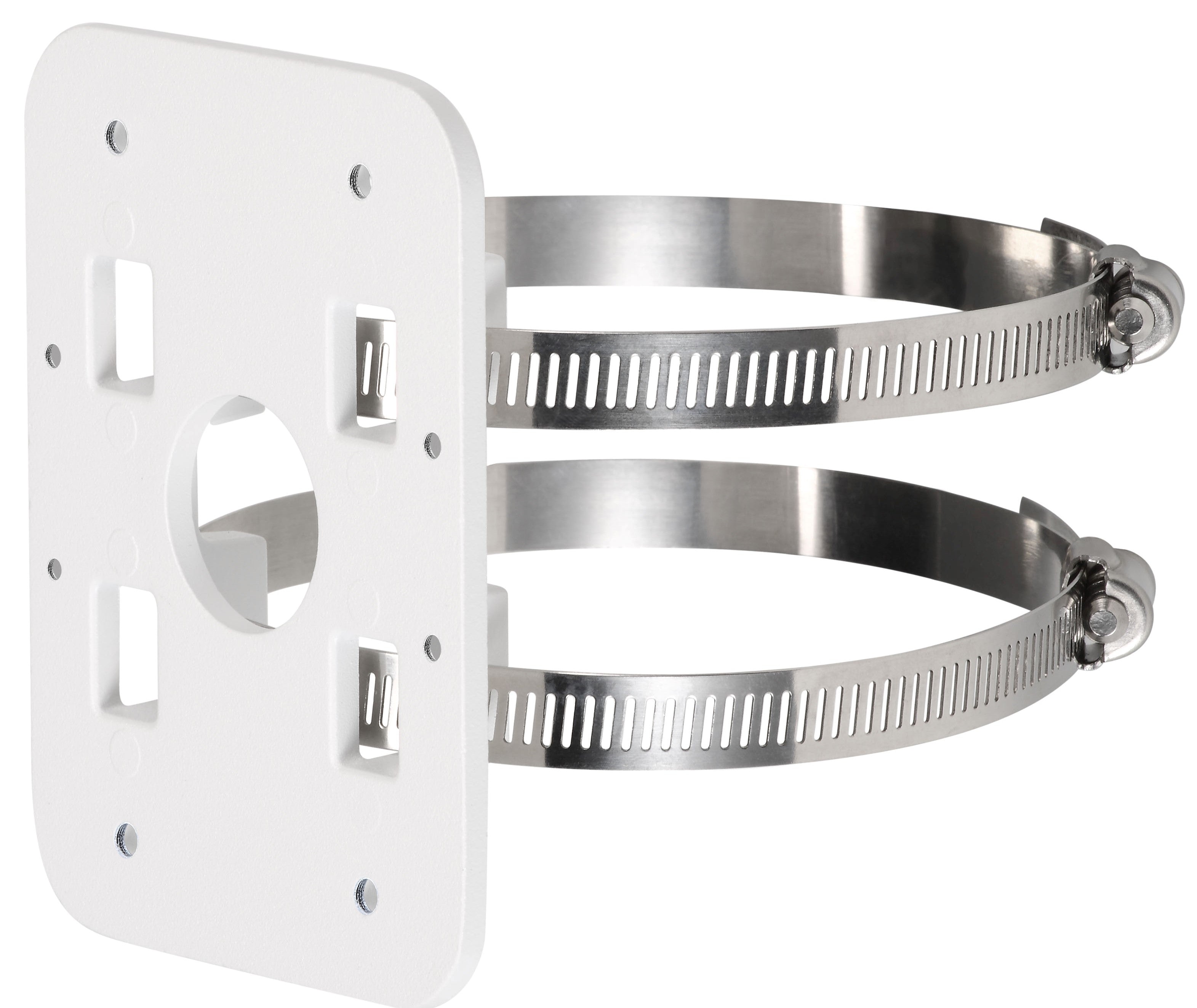 Dahua Technology PFA152 Outdoor Pole Mount Bracket for Security Cameras - Perfect for Home Surveillance and Commercial Security Systems