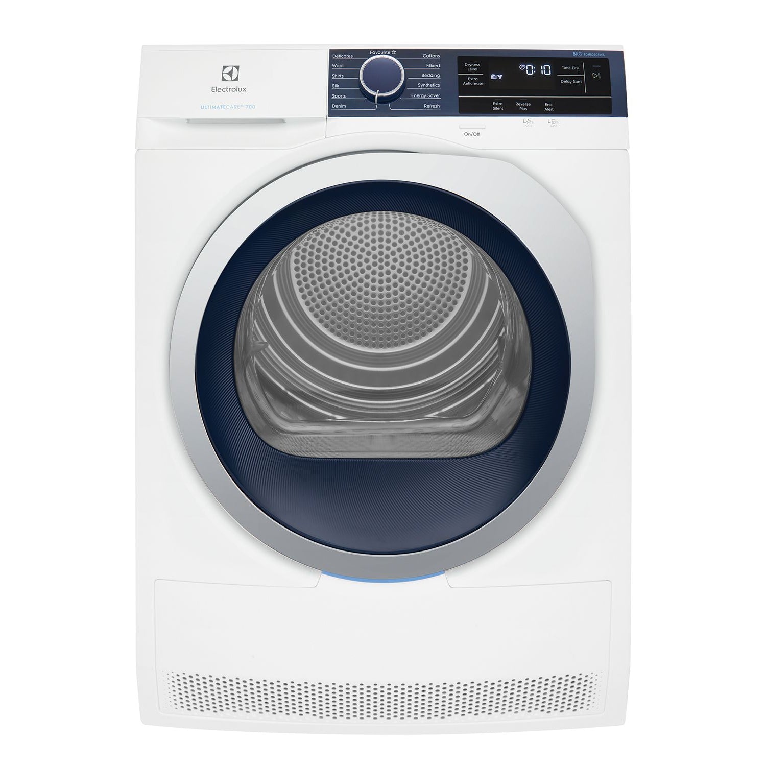 Electrolux EDH803CEWA 8kg Heat Pump Dryer - Energy Efficient, Quiet & Gentle on Clothes - Perfect for Apartments & Small Laundry Rooms
