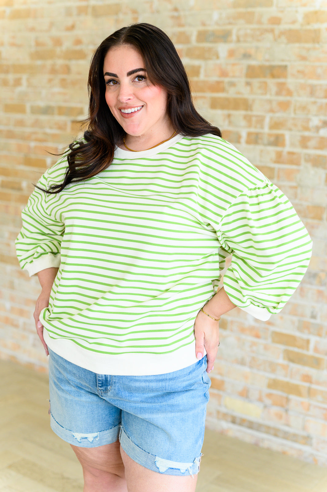 Women's Fashion Striped T-Shirt - Casual Comfort Fit Short Sleeve Top for Everyday Wear | Perfect for Work, Weekend & Vacation Outfits