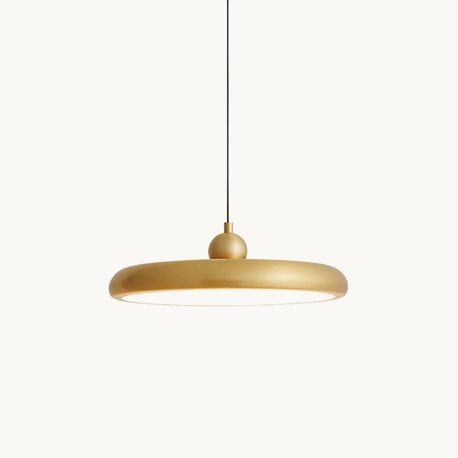 Ruilu Modern Pendant Light - Elegant Hanging Lamp for Dining Room, Kitchen Island, Bedroom & Living Room Decor - Adjustable Height & Dimmable Lighting