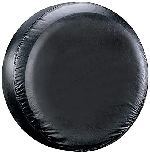 Leader Accessories Universal 33-35 Inch Spare Tire Cover for Trailers, RVs, Cars & Trucks - Black | Weatherproof Wheel Protector for Outdoor Travel & Camping