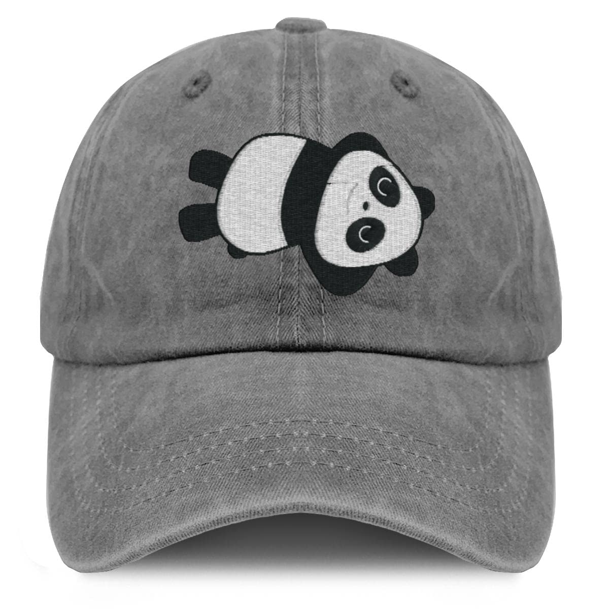Cowboy Baseball Hat Adjustable Cotton Panda Hat for Men - Golf & Outdoor