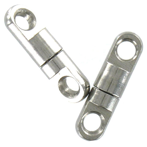 SpearPro Stainless Steel Bullet Swivel Fishing Connector - Heavy Duty Saltwater & Freshwater Fishing Gear for Lures, Rigs & Tackle - Perfect for Bass, Trout & Saltwater Game Fish