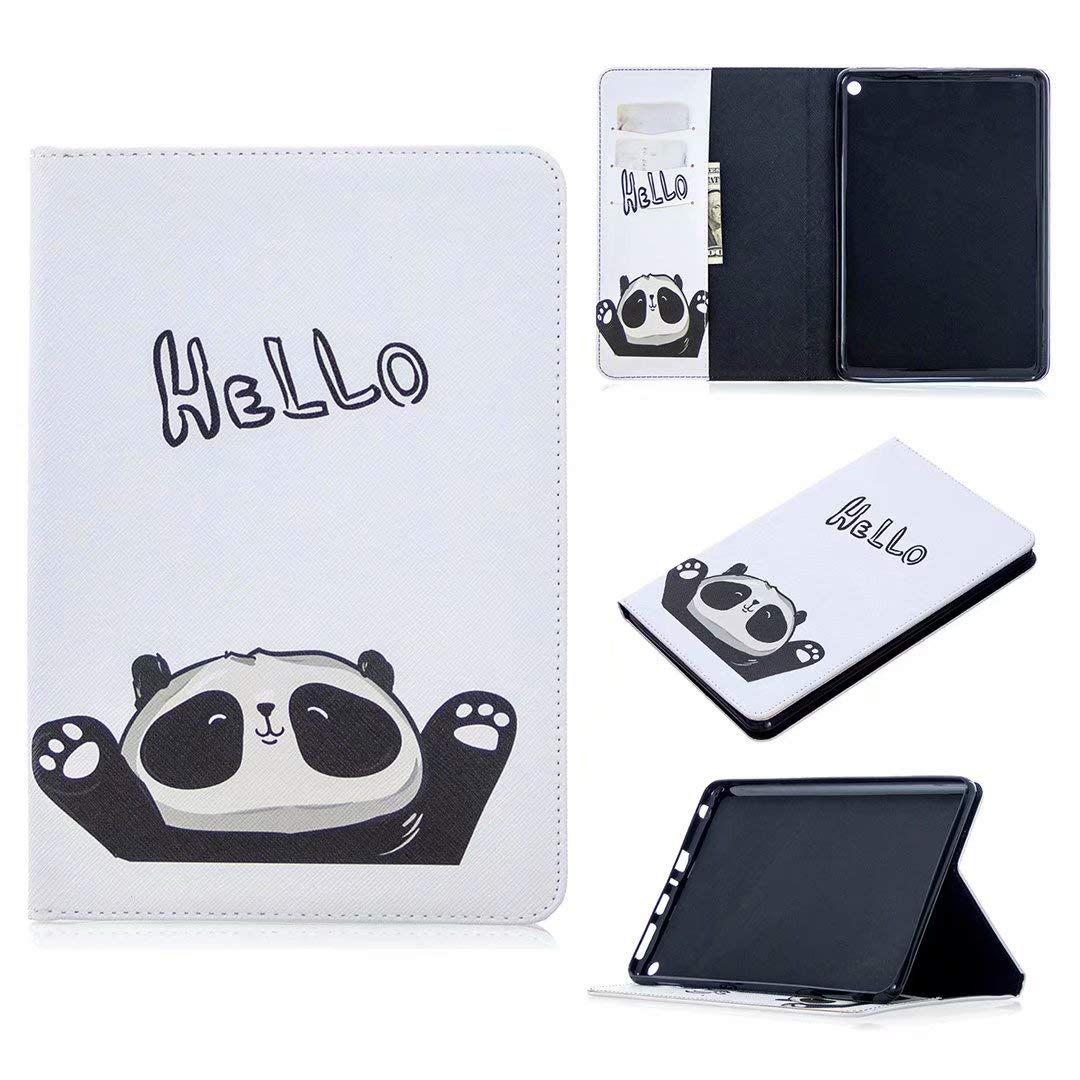Premium PU Leather Case for Amazon Kindle Fire HD 8 (2020 10th Gen) & Fire HD 8 Plus - Auto Wake/Sleep Stand Cover with Panda Design | Perfect for Reading, Travel & Home Use