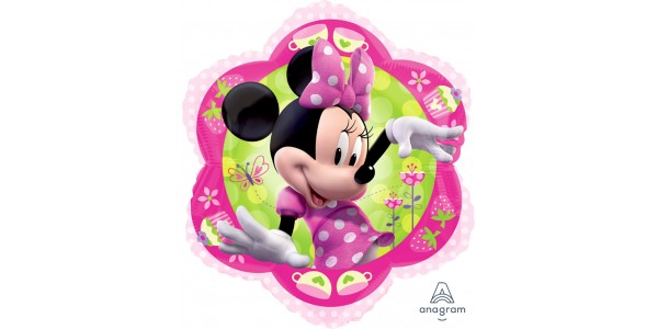 Minnie Mouse Flower Shape Hair Clips for Girls - Cute Floral Hair Accessories for Kids, Parties, and Disney Themed Events