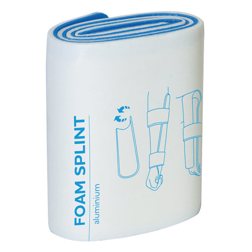 4.25x24 Padded Splint First Aid Kit - Emergency Medical Splint for Fractures, Sprains & Injuries - Perfect for Hiking, Sports & Trauma Care