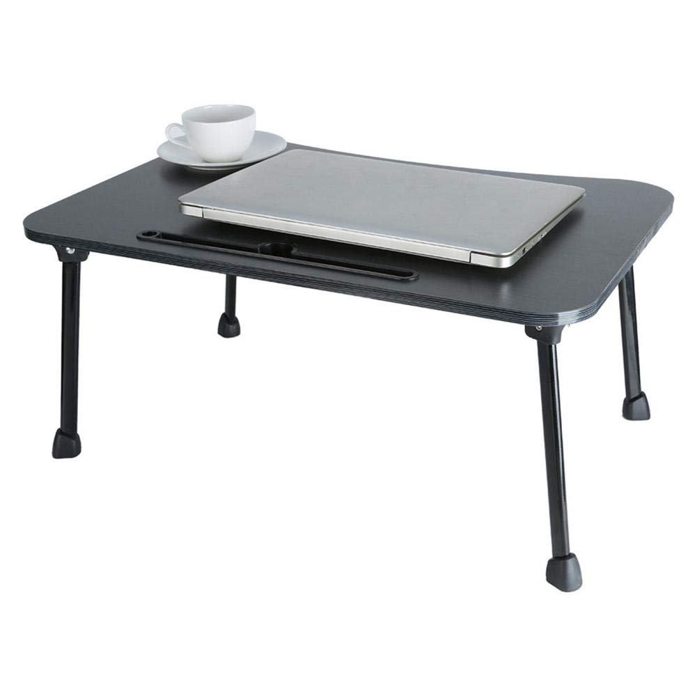 Portable Foldable Laptop Bed Tray with Cup Holder - Lightweight Multifunctional Lap Desk for Home Office, Working, Writing, Gaming & Drawing - Perfect for Bed, Sofa, Floor or Travel Use