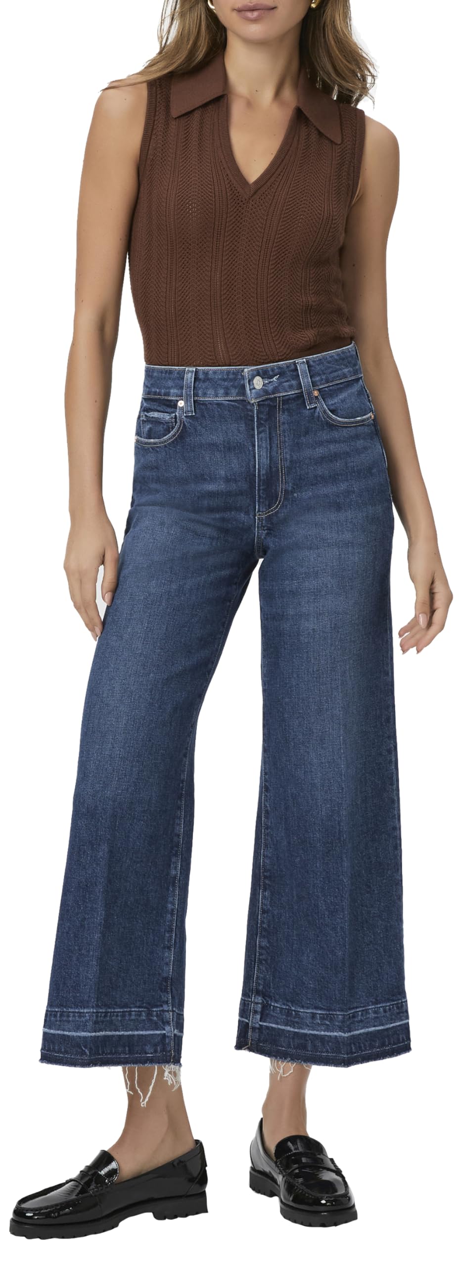 PAIGE Women's Anessa High-Rise Skinny Jeans - Stretch Denim Pants for Everyday Comfort | Perfect for Work, Casual Outfits & Date Nights