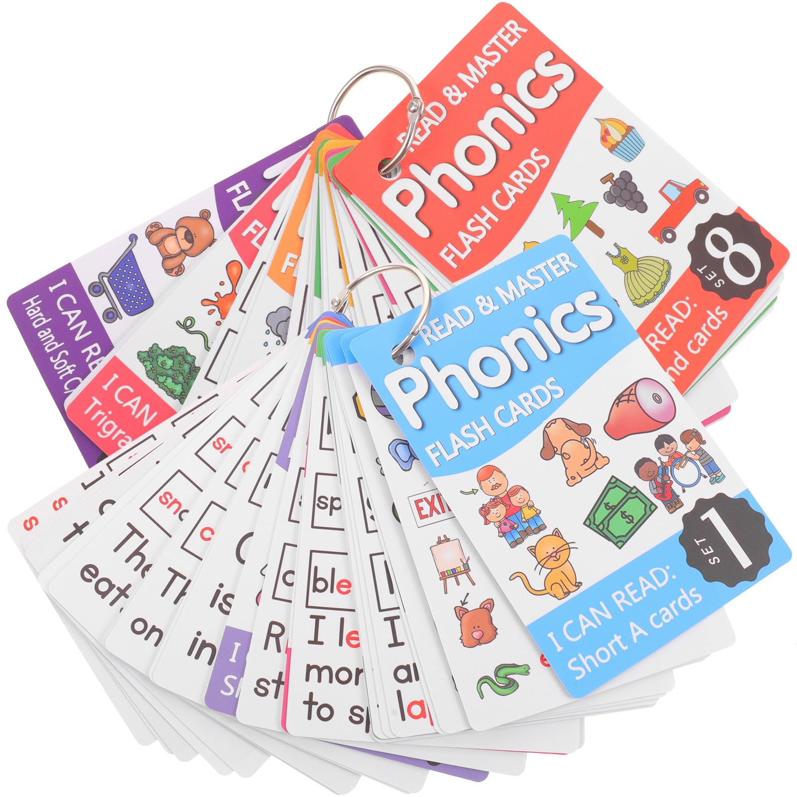 Kids Spelling Flash Cards Set - Early Learning Alphabet Matching Game for Preschool & Kindergarten - Perfect for Homeschooling, Classroom Activities & Fun Family Learning Time