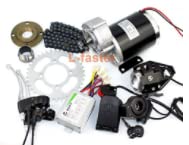 L-faster 24V 36V 48V 450W Electric Tricycle Conversion Kit with MY1020Z Brushed Gear Motor - Electric Trike & Rickshaw Upgrade Kit for Adults - Perfect for Cargo Transport, Food Delivery & Urban Commuting