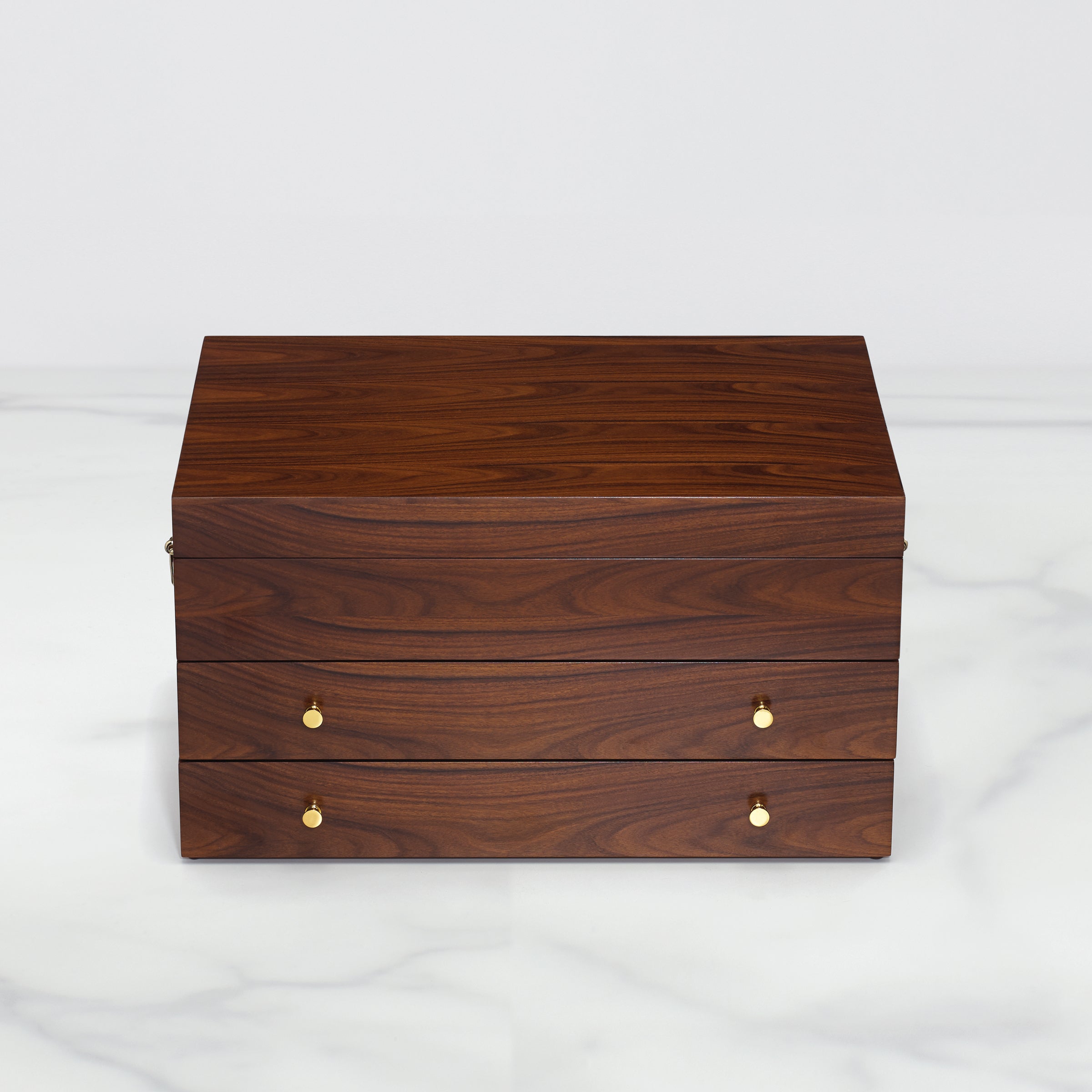 Premium Rosewood Flatware Storage Chest - Elegant Silverware Organizer for Dining & Entertaining - Perfect for Wedding Gifts & Home Decor
