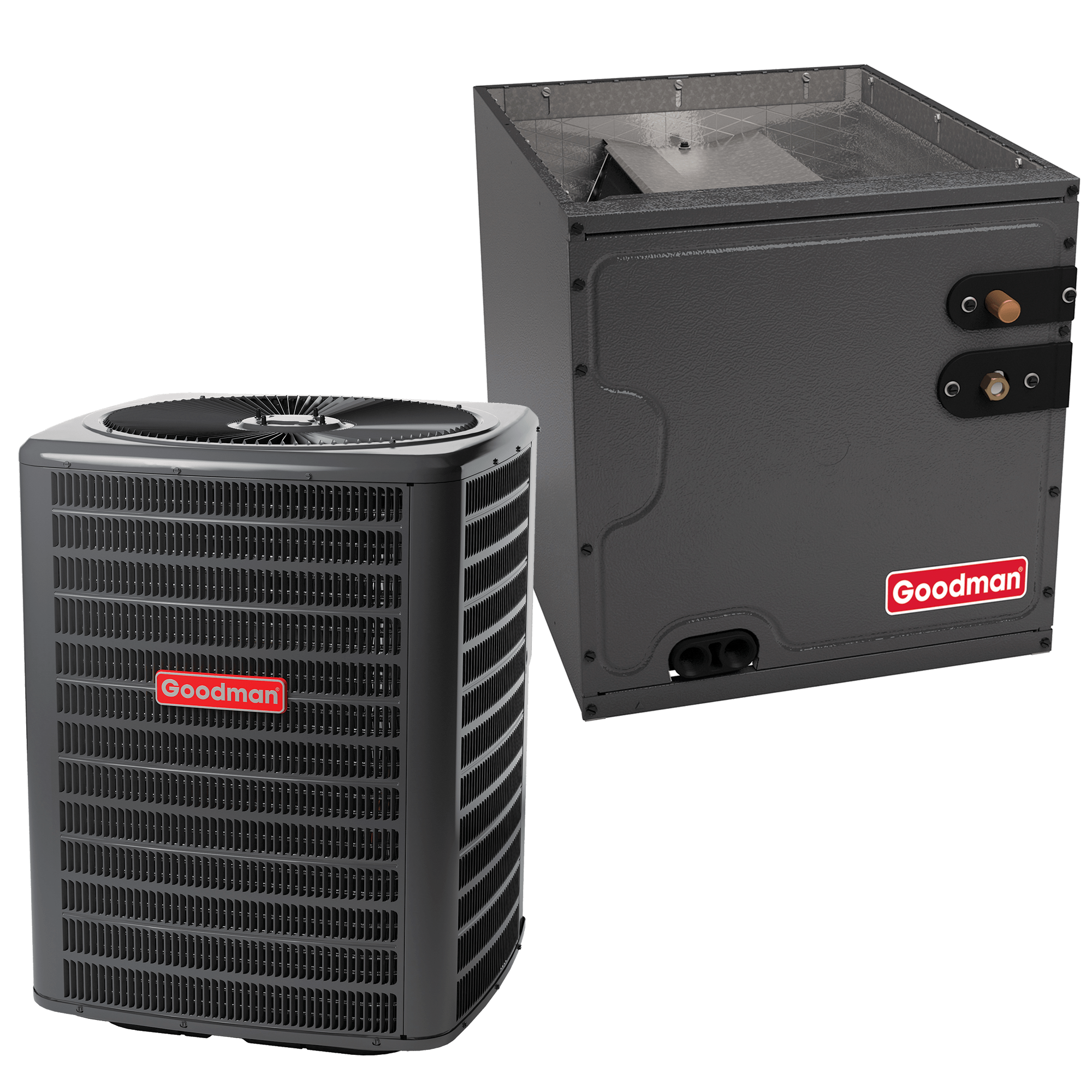 2.5 Ton 14.3 SEER2 R-32 Goodman Multi-Family Air Conditioner with Vertical Coil (26