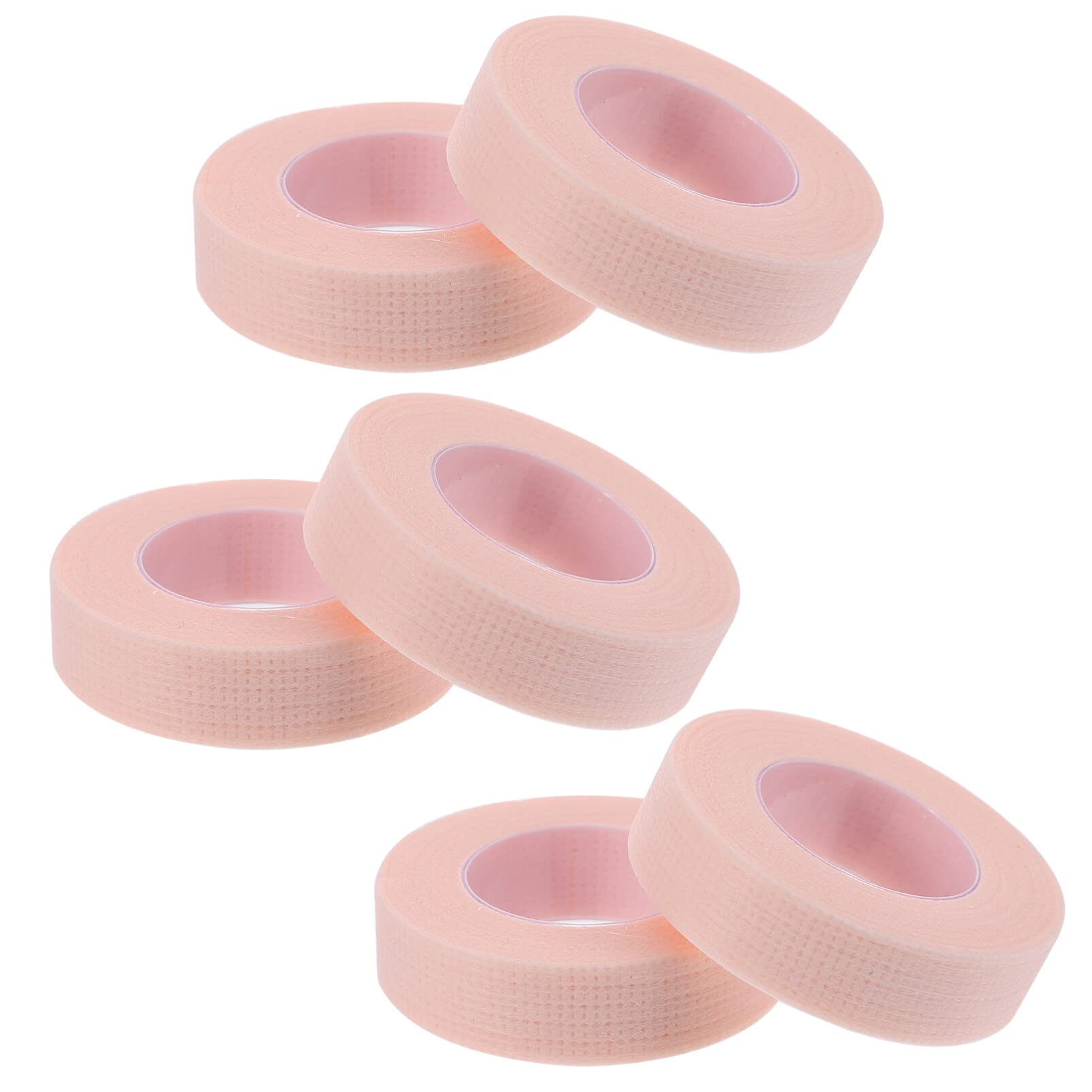Healifty Micropore Eyelash Extension Tape - 6 Rolls Breathable Lash Grafting Tape for Women | Perfect for Lash Artists & DIY Eyelash Extensions at Home