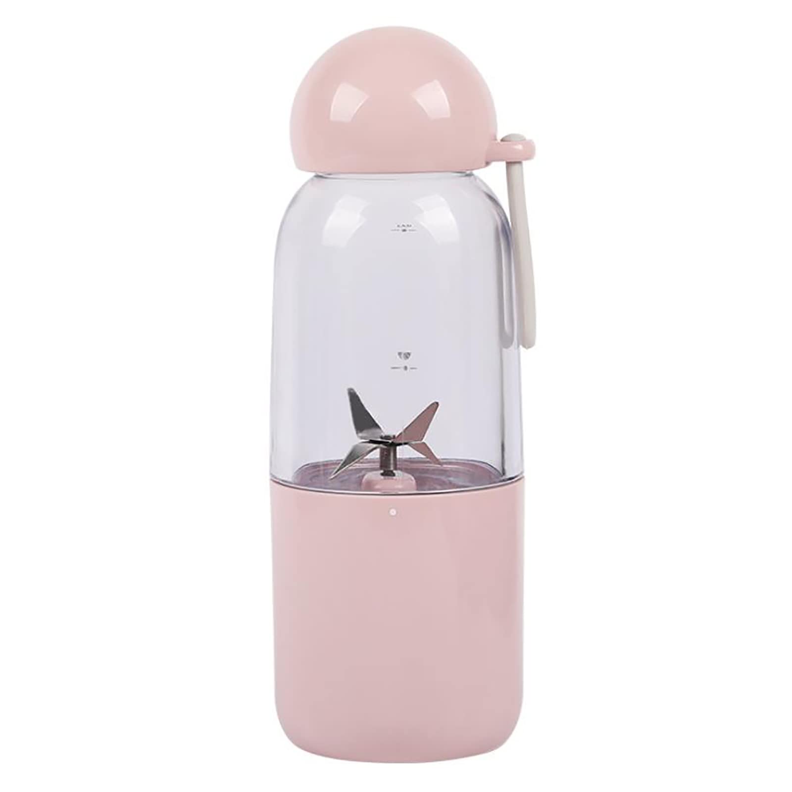 Portable Mini USB Juicer Blender - Personal Smoothie Maker for Kitchen, Restaurant, Travel & Office - Compact USB Charging Small Blender (Pink) | Perfect for Healthy Drinks On-The-Go, Gym Workouts & Home Meal Prep