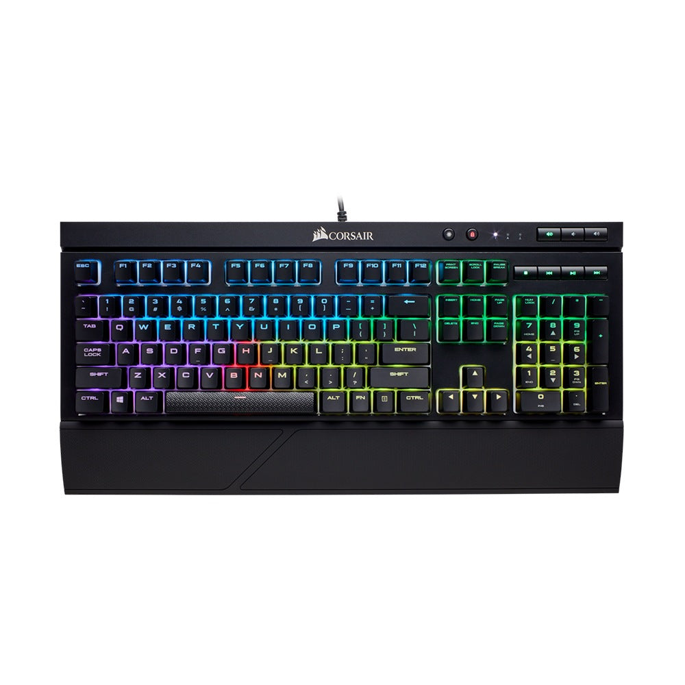 Corsair K68 RGB Mechanical Gaming Keyboard with Cherry MX Red Switches - Perfect for Competitive Gaming & Typing
