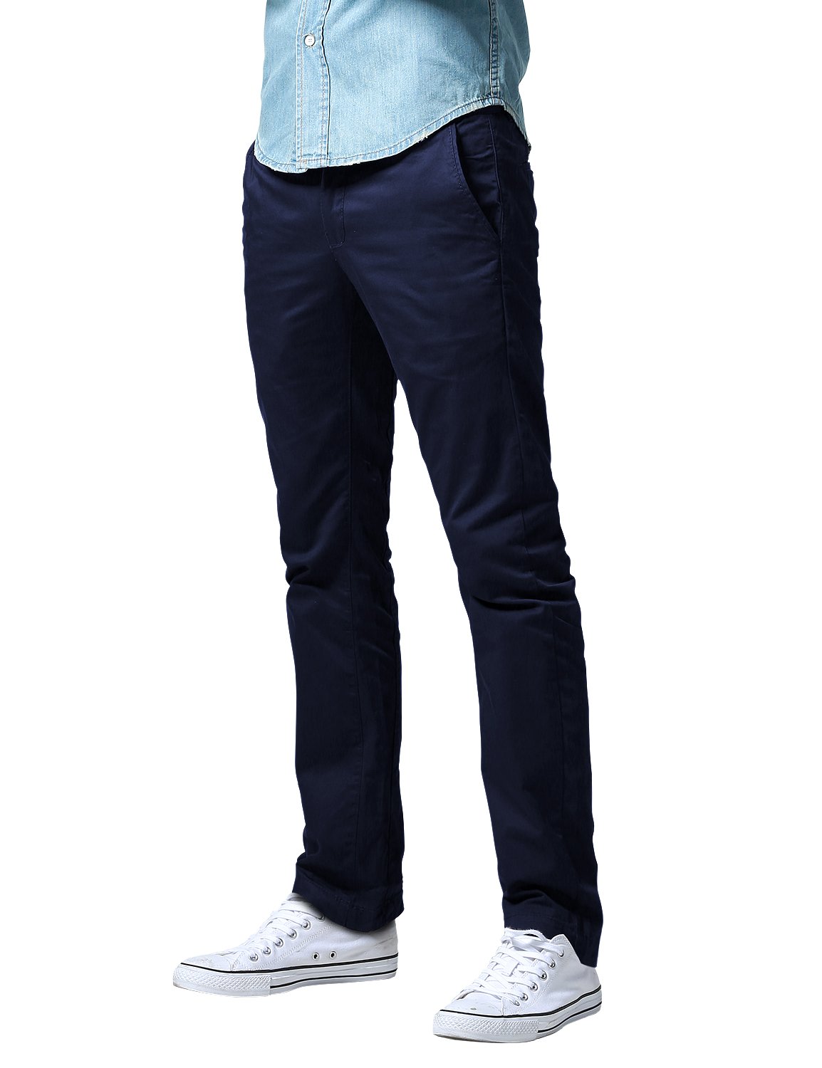 Men's Straight Leg Jeans - Classic Fit, Comfortable & Durable Denim Pants for Casual Wear & Everyday Outfits
