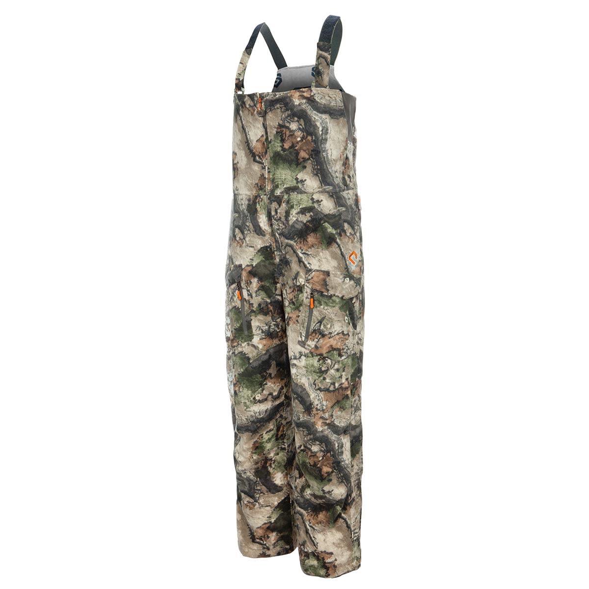 ScentLok BE:1 Fortress Windproof Waterproof Insulated Scent Control Camo Hunting Bibs for Men - Warm Winter Hunting Overalls for Deer, Elk & Turkey Hunting in Cold Weather