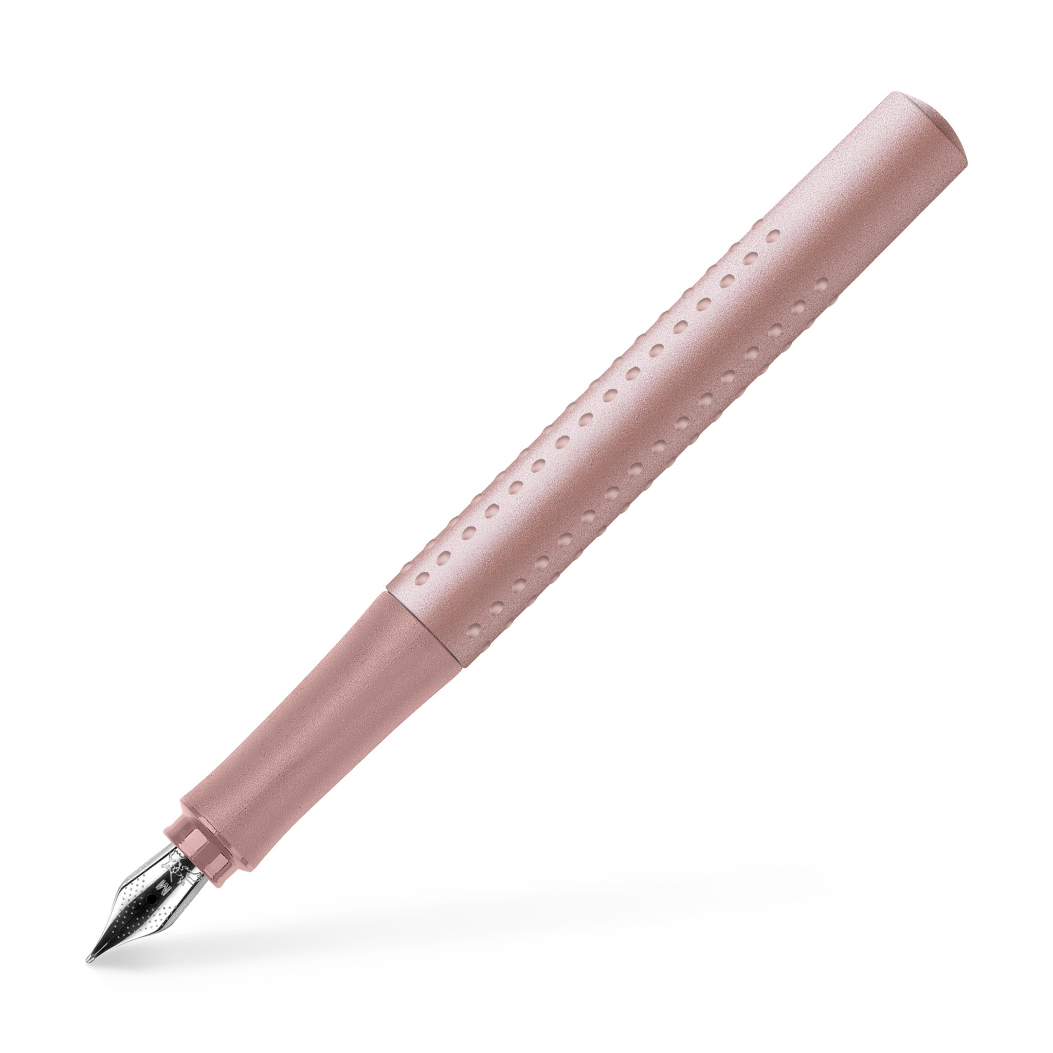 Premium Grip 2011 Fountain Pen - Pale Rose Gold, Smooth Writing, Ergonomic Design for Comfortable Use | Perfect for Journaling, Note-Taking & Gift Giving