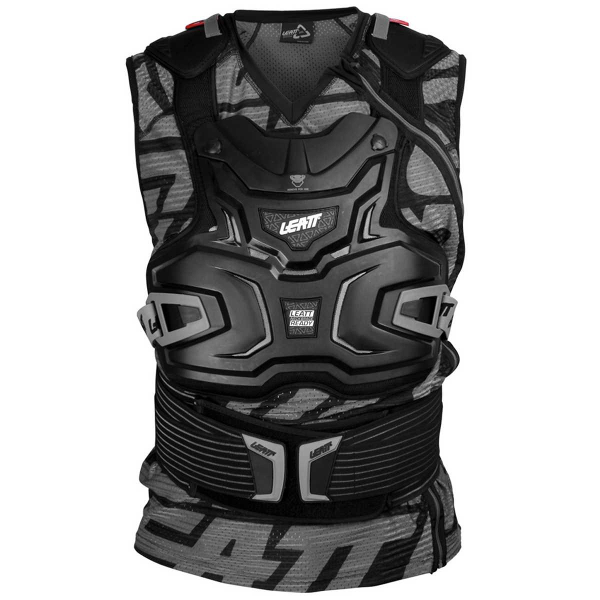 Leatt Adventure Body Vest - Lightweight Protective Gear for Motorcycle & Off-Road Riding - Durable Chest Protector for MX, Enduro & ATV Riders