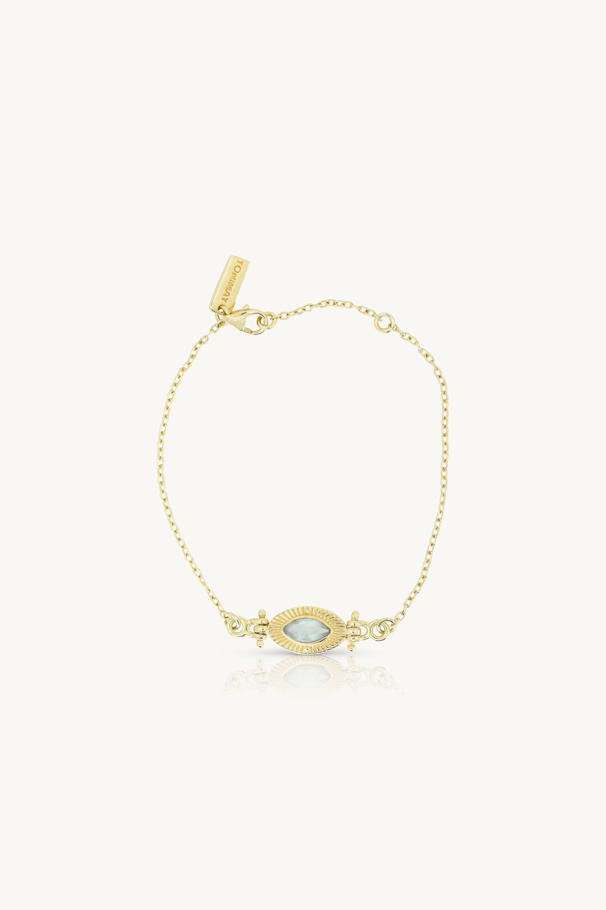 Radiance Apatite Gold Bracelet for Women - Healing Crystal Jewelry for Positive Energy & Stress Relief - Perfect for Meditation, Yoga & Spiritual Gifts