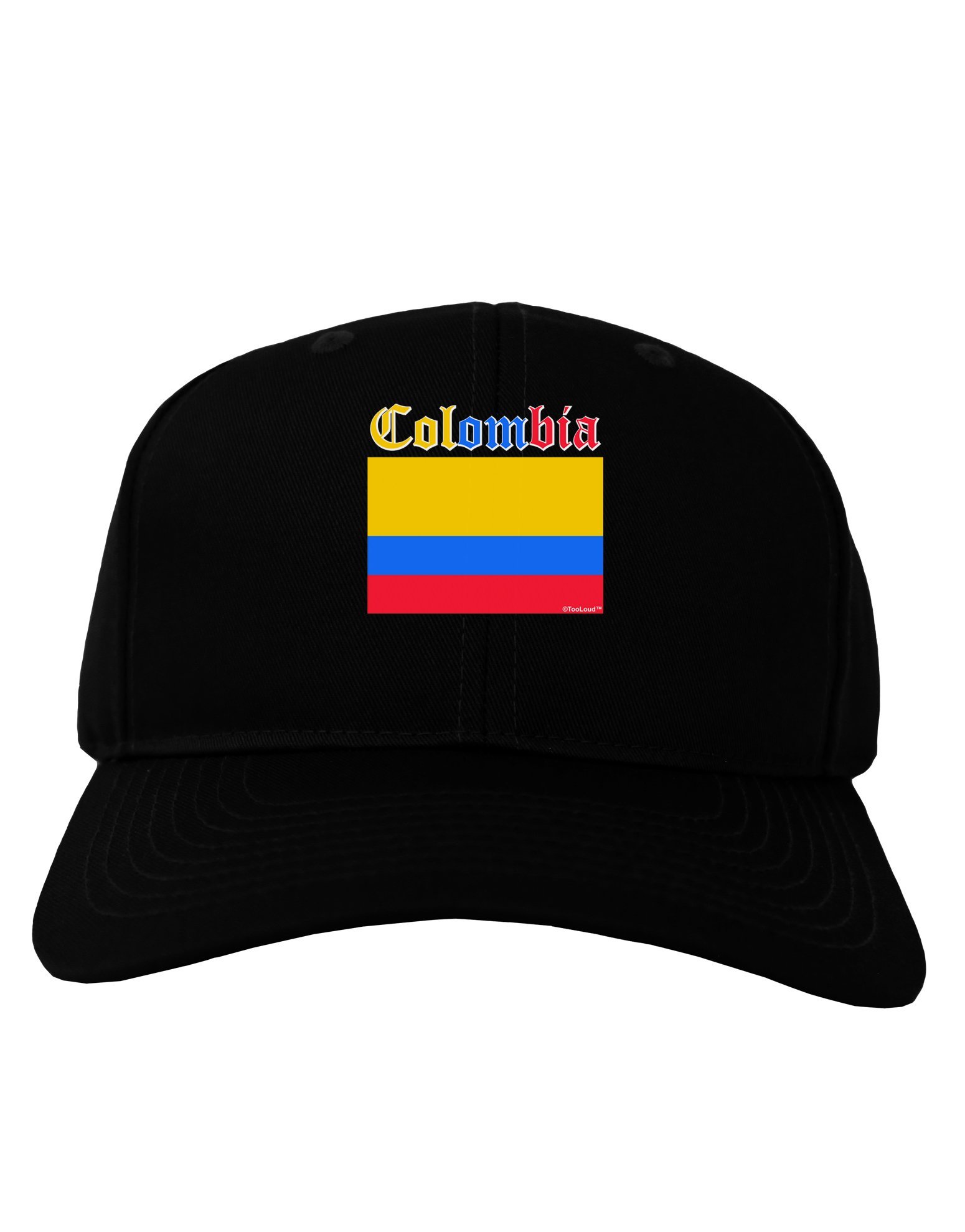 TOOLOUD Colombia Flag Adult Dark Baseball Cap Hat - Stylish Adjustable Unisex Hat for Sports, Outdoor Activities & Casual Wear