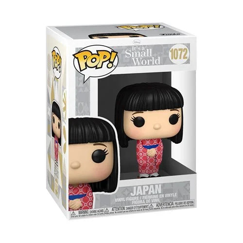 Disney Parks It's a Small World Japan Pop! Vinyl Figure - Collectible Toy for Disney Fans, Perfect for Display & Gifts - Home Decor, Office Desk, Disney Collection Showcase