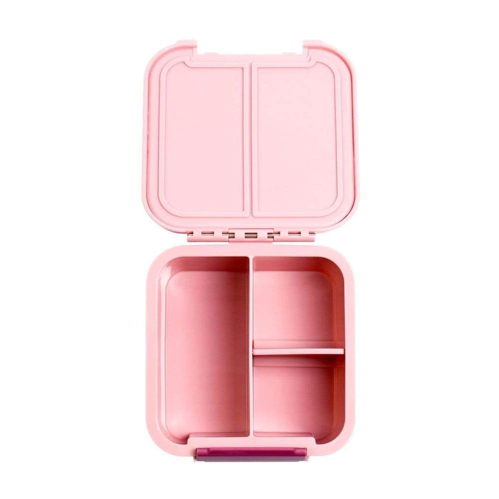 Leakproof Pink Leopard Bento Box for Kids - 2 Compartment Lunch Box for School, Travel & Snacks | Eco-Friendly Food Container for Toddlers & Preschoolers
