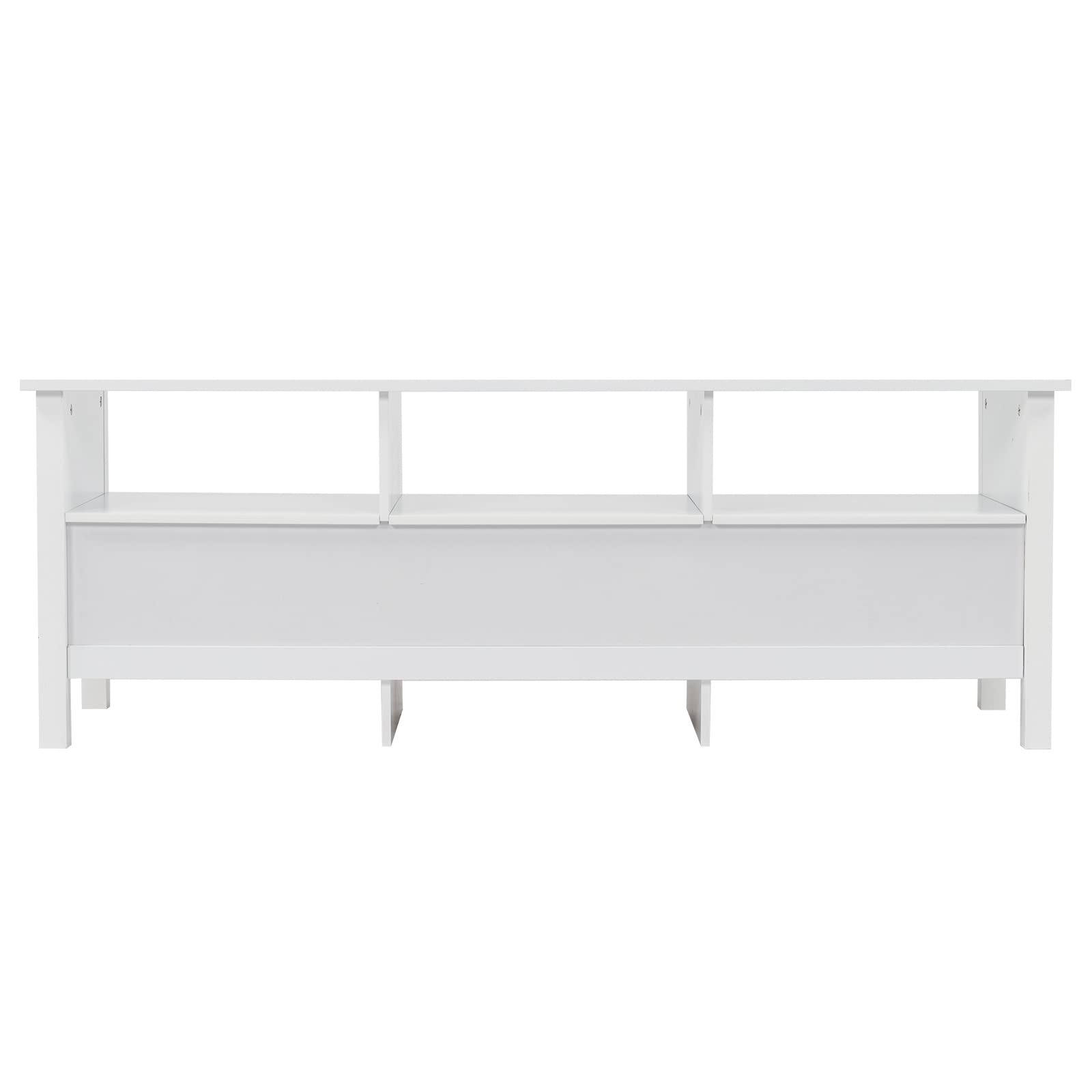 Modern White MDF Spray Paint TV Stand with Coffee Table Set - Minimalist Luxury Cabinet for Small Apartments & Living Rooms | Perfect for Home Theater & Entertainment Spaces