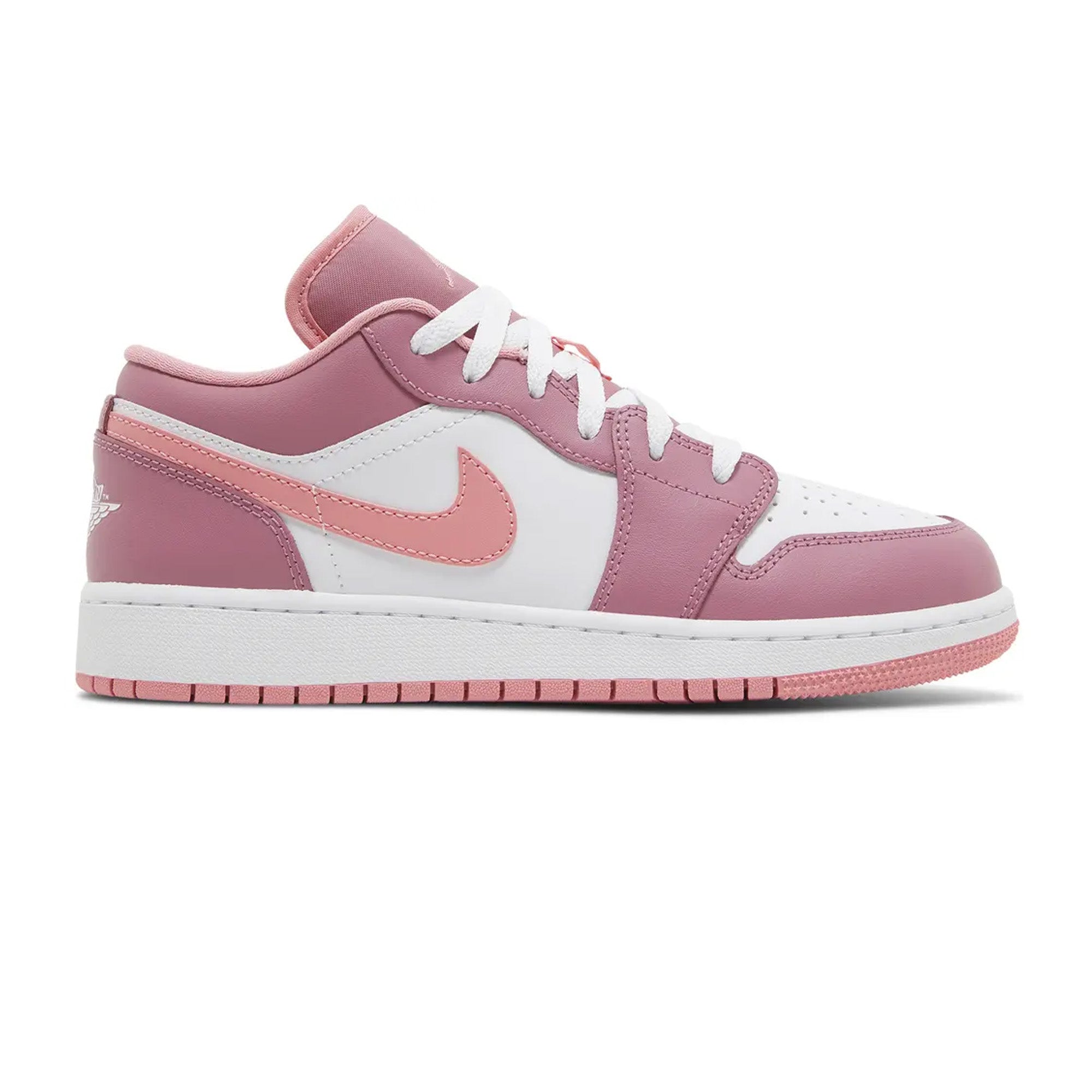 Air Jordan 1 Low 'Desert Berry' GS Sneakers for Women & Girls - 2023 Release | Comfortable Basketball Shoes for Casual Wear & Street Style Fashion