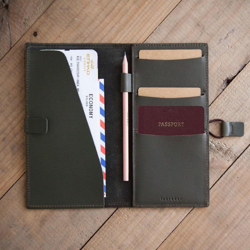 Premium Labrador Retriever Themed Passport Holder - RFID Blocking Travel Wallet for Dogs Lovers | Perfect for Airports, Vacations & International Trips