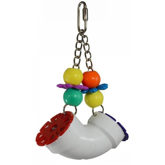 Superbird PVC Foraging Toy - Durable & Safe Bird Chewing Toy for Parrots, Cockatiels, and Small Birds - Perfect for Mental Stimulation & Beak Exercise in Cages or Play Gyms