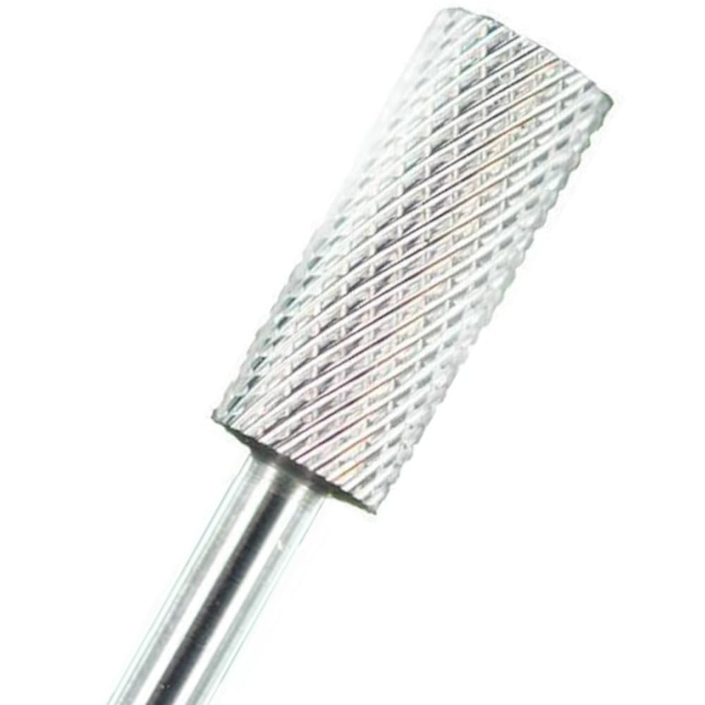 Medicool Silver Carbide Small Barrel Two-Way Nail File for Shaping & Shortening Acrylic & Gel Nails (1/8