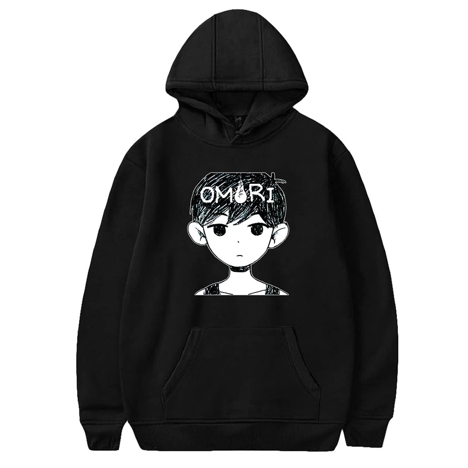 ACBANANA Omori Hoodie - Unisex Long Sleeve Pullover Sweatshirt for Men & Women | Official Omori Merch | Casual Wear, Gaming Cosplay & Street Fashion