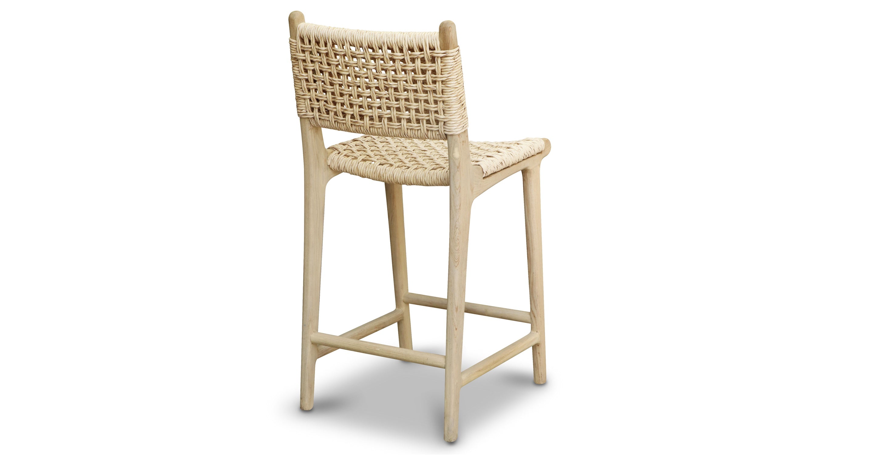 Modern Indoor/Outdoor Counter Height Stool - Adjustable Bar Stool for Kitchen Island, Patio & Dining - Durable & Comfortable Seating Solution