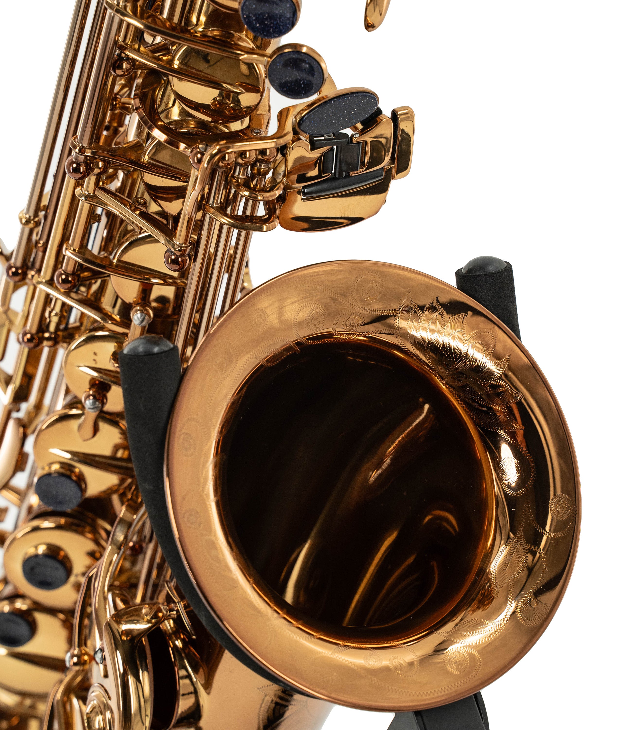 Antigua Winds Prototype ProOne AS6200AME Professional Alto Saxophone in Amber Finish - Perfect for Jazz, Concert Band & Solo Performances