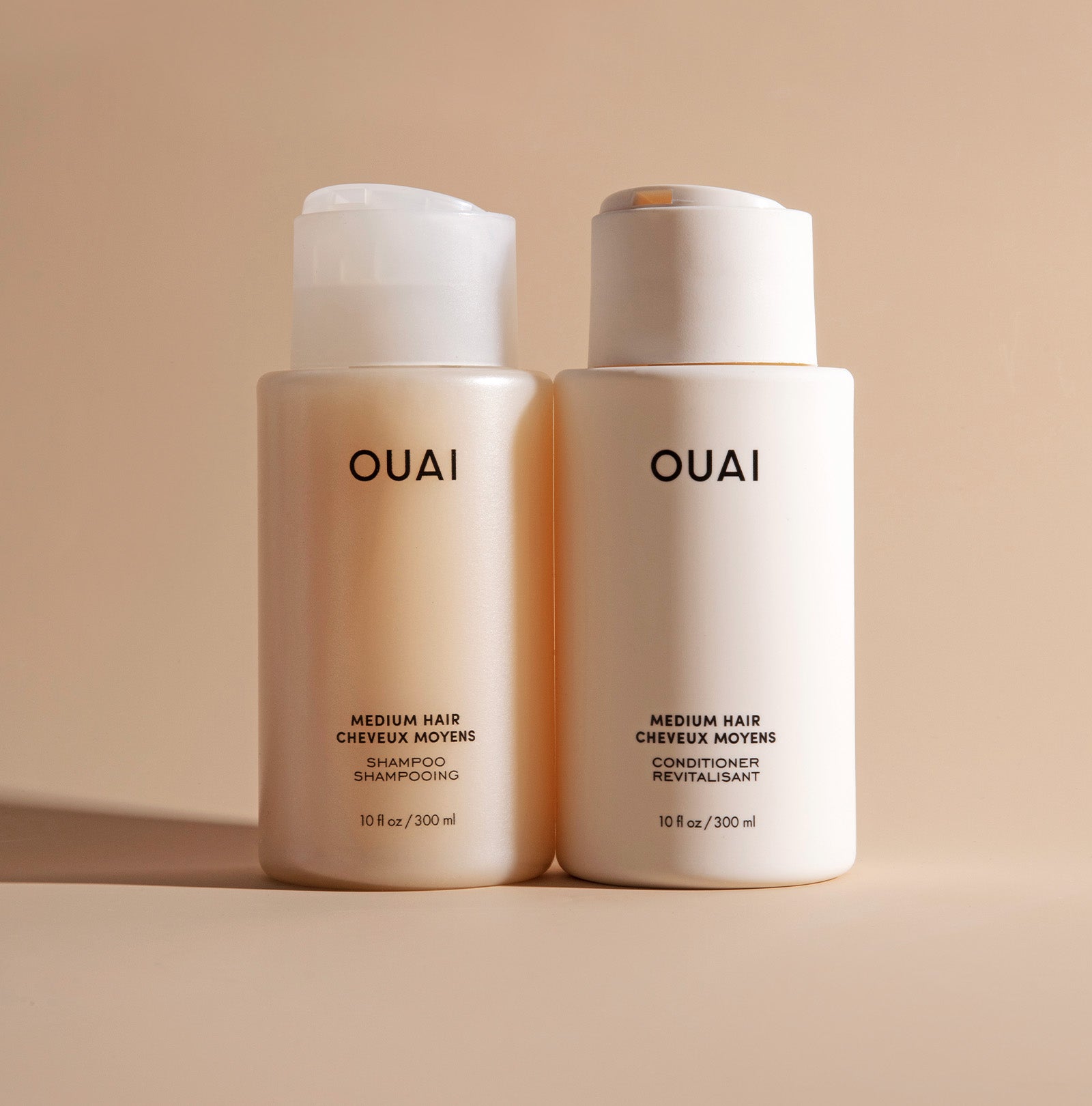 Best Medium Hair Shampoo & Conditioner Set for Thick or Wavy Hair - Hydrating & Volumizing Hair Care for Daily Use at Home or Salon