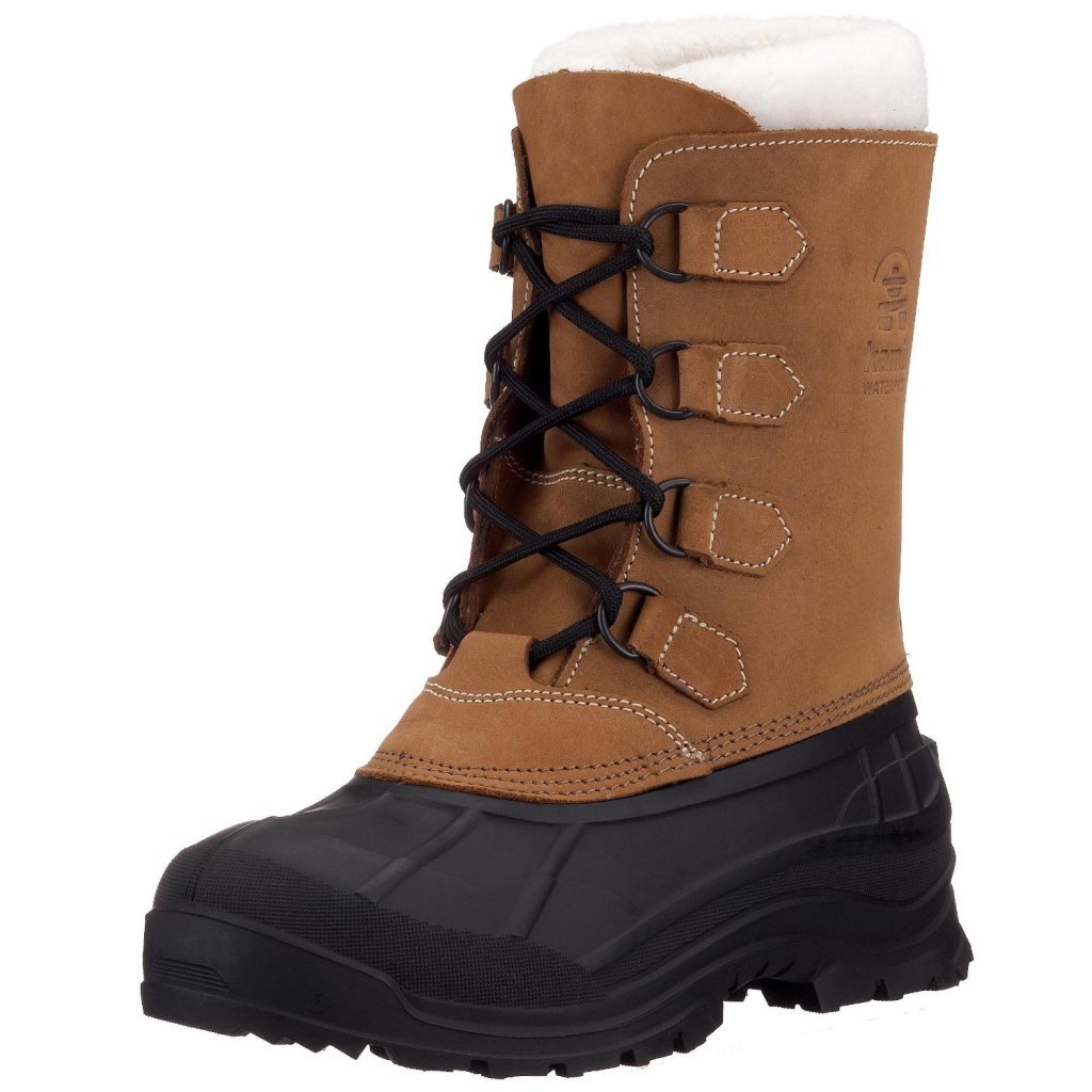 Kamik Men's Alborg Waterproof Winter Boots - Insulated Snow Boots for Hiking, Snowshoeing & Cold Weather - Durable & Warm Outdoor Boots for Men