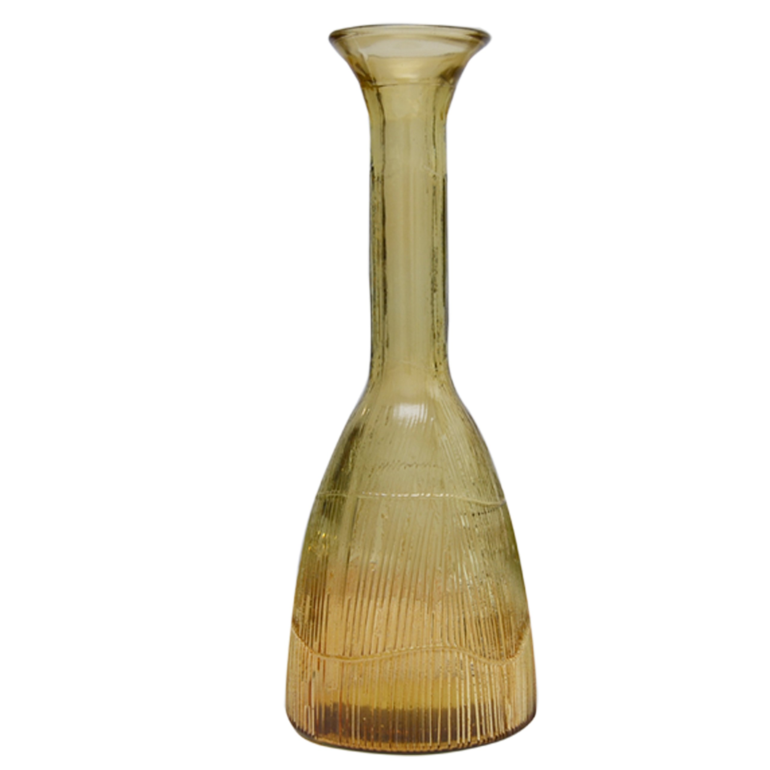 Premium French Home Birch Carafe - 27 oz Elegant Glass Pitcher with Caramel Finish - Perfect for Serving Water, Juice & Wine at Parties, Dining & Home Decor