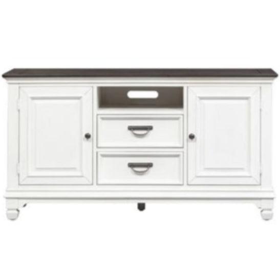 417 TV56 Allyson Park TV Stand for 55-65 Inch TVs - Modern Entertainment Center with Storage Shelves - Perfect for Living Room, Bedroom & Home Theater Setup