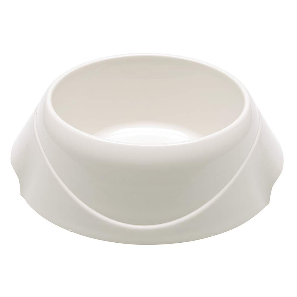 Ferplast Magnus 2 Dog Bowl - 2 Liter Large Capacity Pet Food and Water Dish - 28.7 x 30 x 9.4 cm Durable Non-Slip Grey Bowl - Perfect for Medium to Large Dogs at Home or Outdoor Use