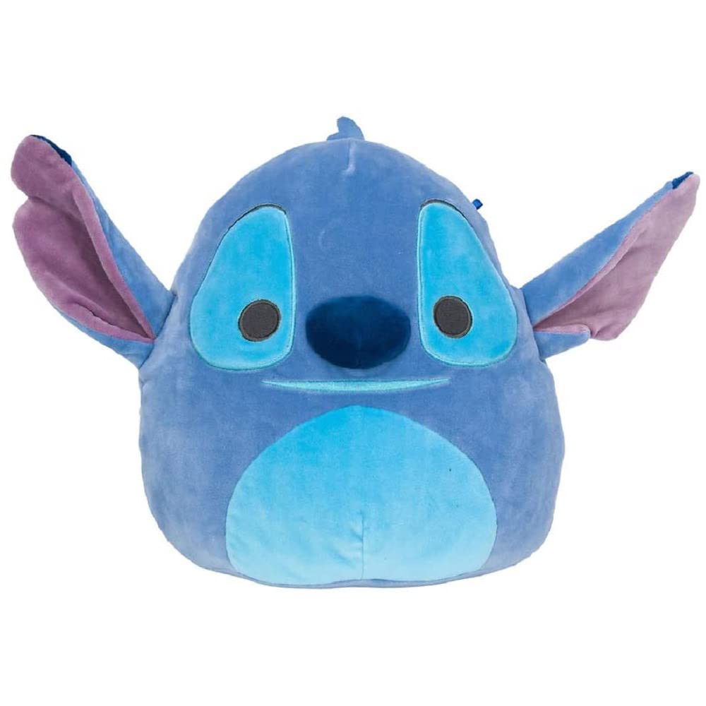 Official Squishmallows Disney Stitch Plush Toy - 8 Inch Super Soft Stuffed Animal for Kids & Collectors | Cute Bedroom Decor, Gift for Disney Fans, Travel Companion