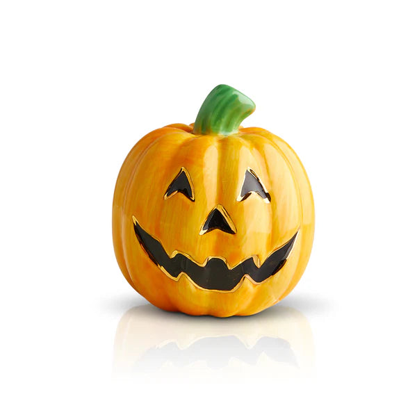 Nora Fleming Carved Cutie Mini Collectible - Hand-Painted Ceramic Home Decor for Holidays & Special Occasions | Perfect for Table Centerpieces, Gift Giving & Seasonal Displays