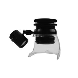 Flexbar Wide Field Stand Magnifier with LED Light - 5X Magnification for Reading, Crafts & Electronics Repair - Hands-Free Illuminated Magnifying Glass for Hobbyists & Professionals