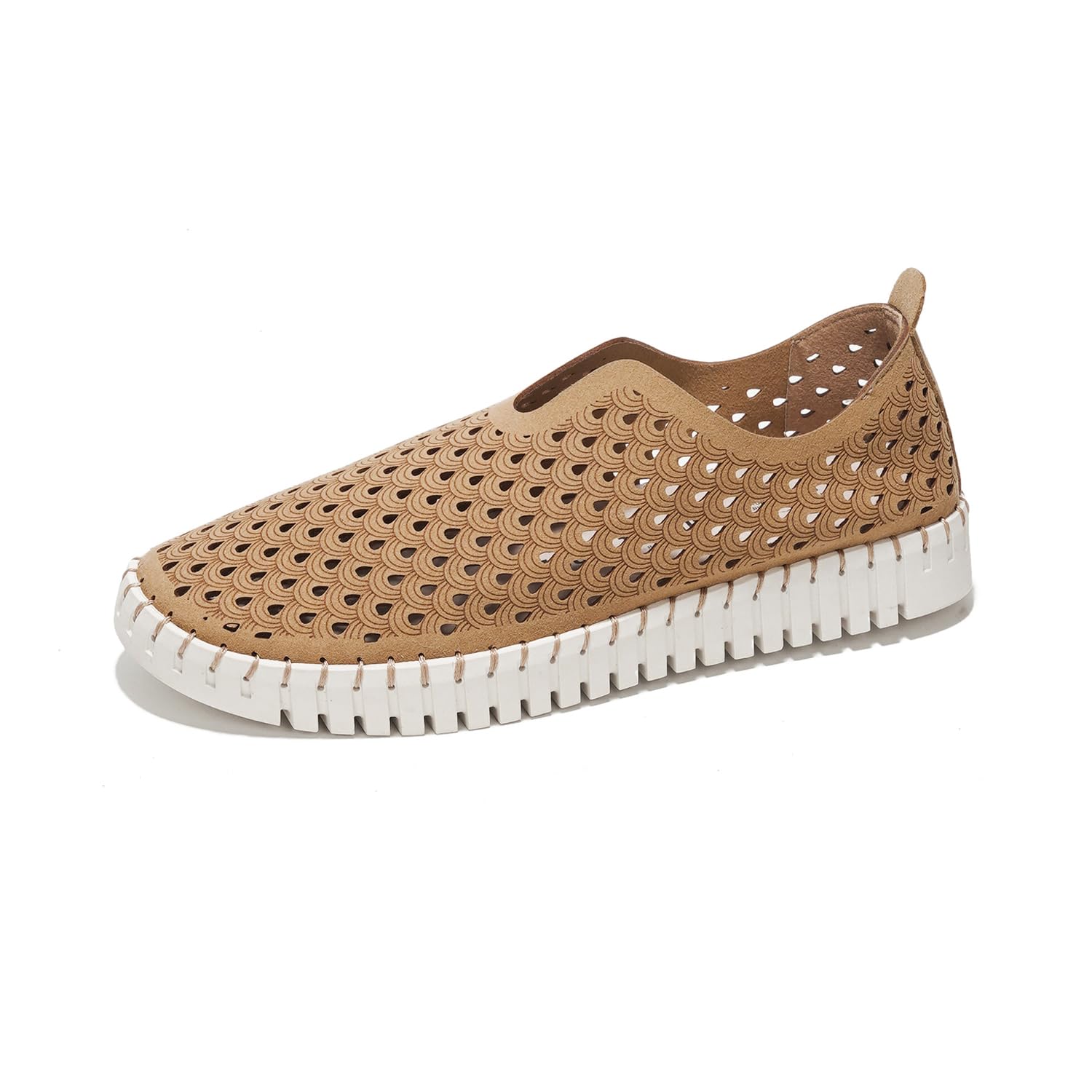 Women's Cloud Loafers - Memory Foam Slip-On Shoes | Lightweight & Non-Slip Casual Flats | Machine Washable Comfort Sneakers for Work, Travel & Everyday Wear (Lily)
