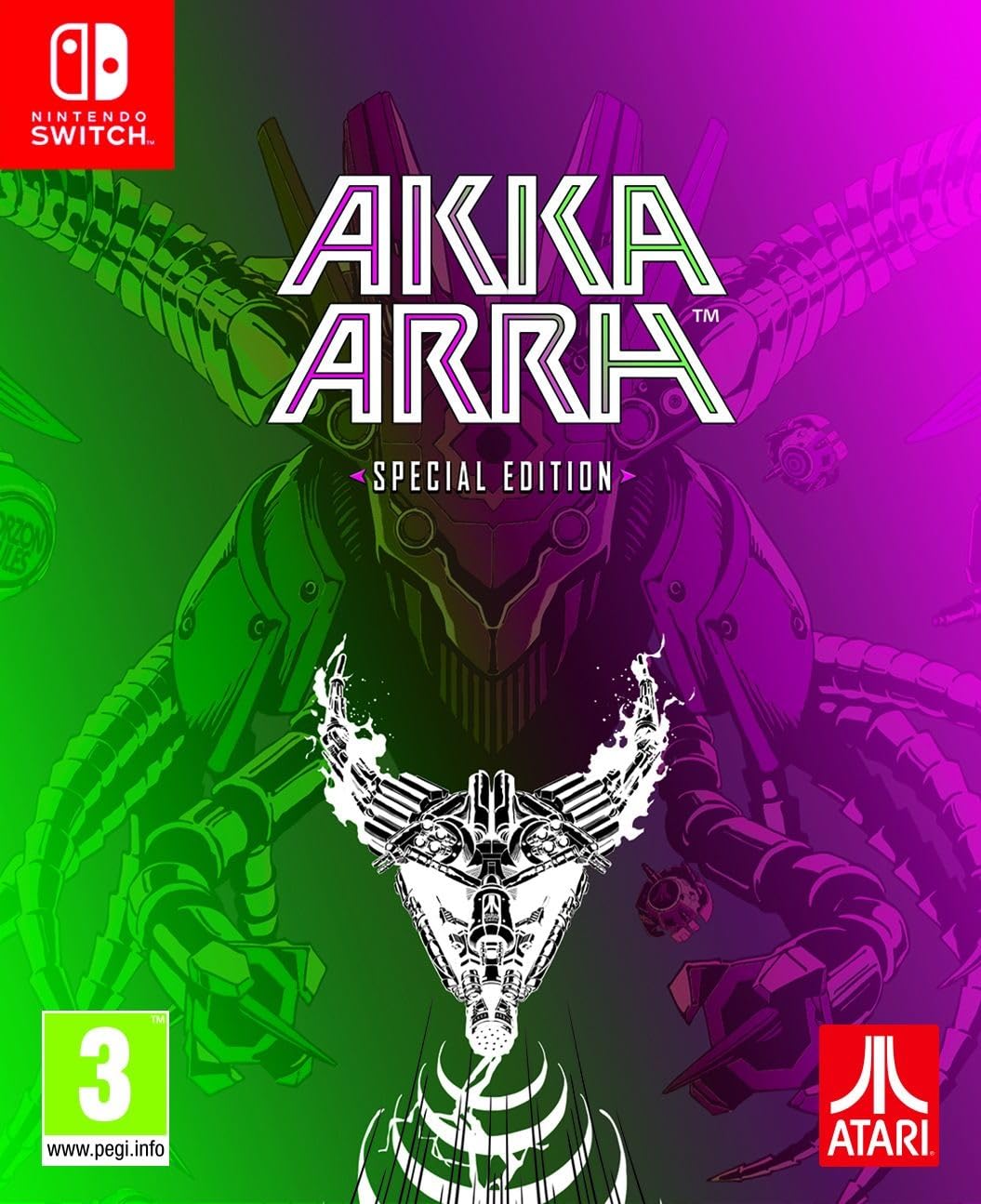 AKKA ARRH for Nintendo Switch - Fun Arcade-Style Shooter Game | Perfect for Home Entertainment & Multiplayer Gaming