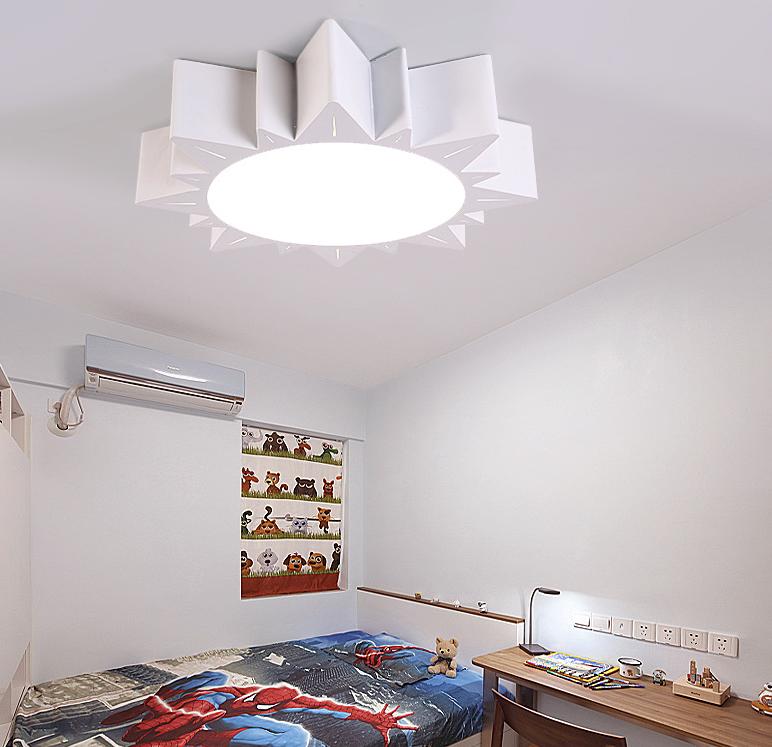 LED Flower Pendant Ceiling Light - Dimmable Nursery Lighting for Kids Bedroom, Girls Room Decor - Perfect for Children's Bedroom, Playroom & Baby Shower Gifts