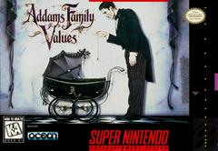 Addams Family Values (CIB Flaw) - Super Nintendo SNES Game - Classic 90s Horror Comedy Adventure - Perfect for Retro Gaming Collectors & Halloween Parties