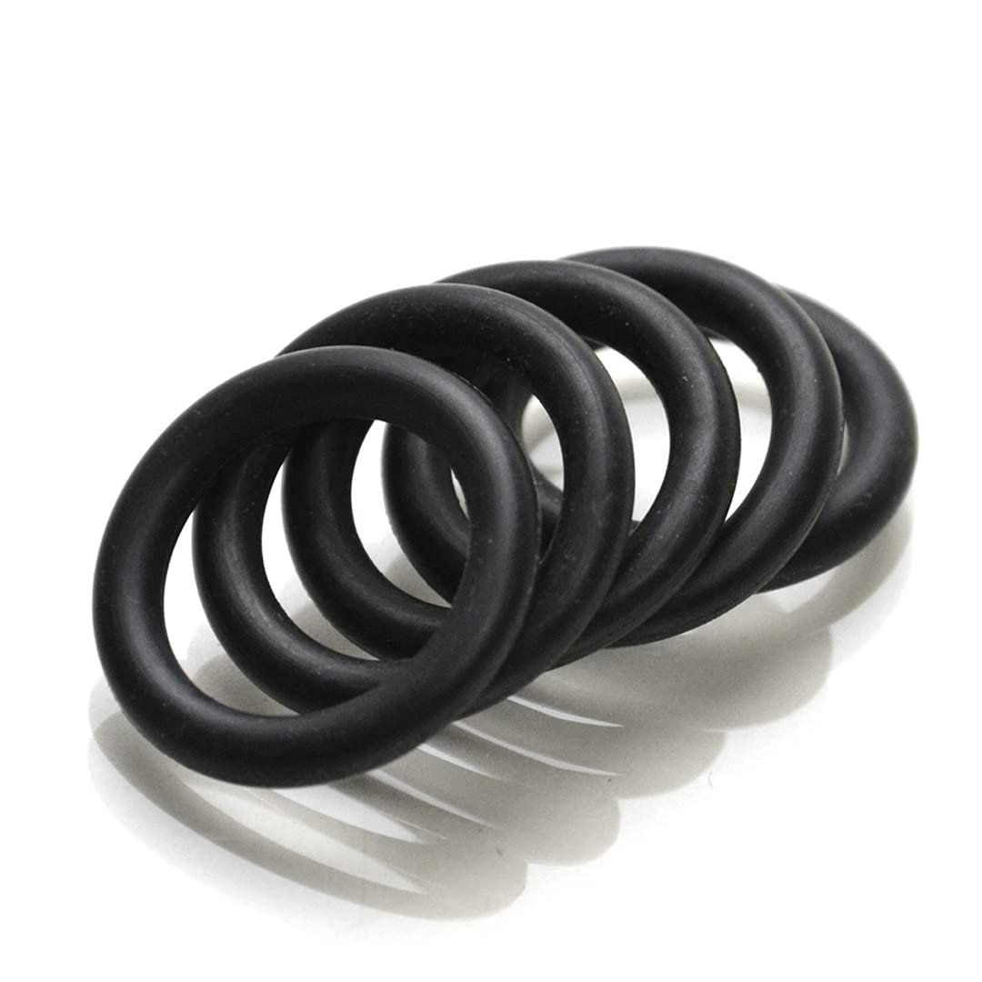 Exotek 1991 Wheelie Wheels O-Rings (5 Pack) - Replacement Parts for RC Cars, Trucks & Hobby Vehicles - Durable Rubber Seals for Smooth Performance