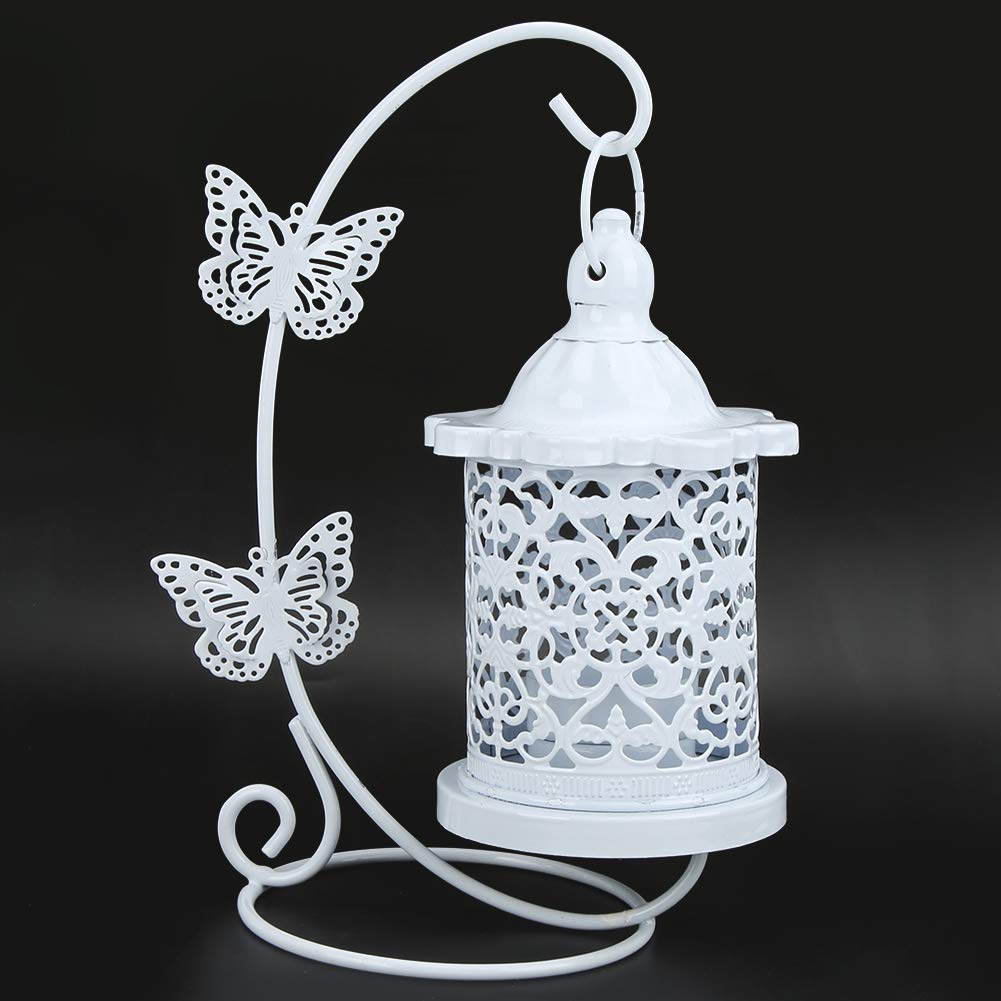 Bird Cage Candle Holder - Hollow Hanging Decorative Lantern for Home Table Centerpiece, Wedding & Baby Shower Decor - European Style Household Ornament (Perfect for Romantic Dinners, Garden Parties & Boho Home Decor)