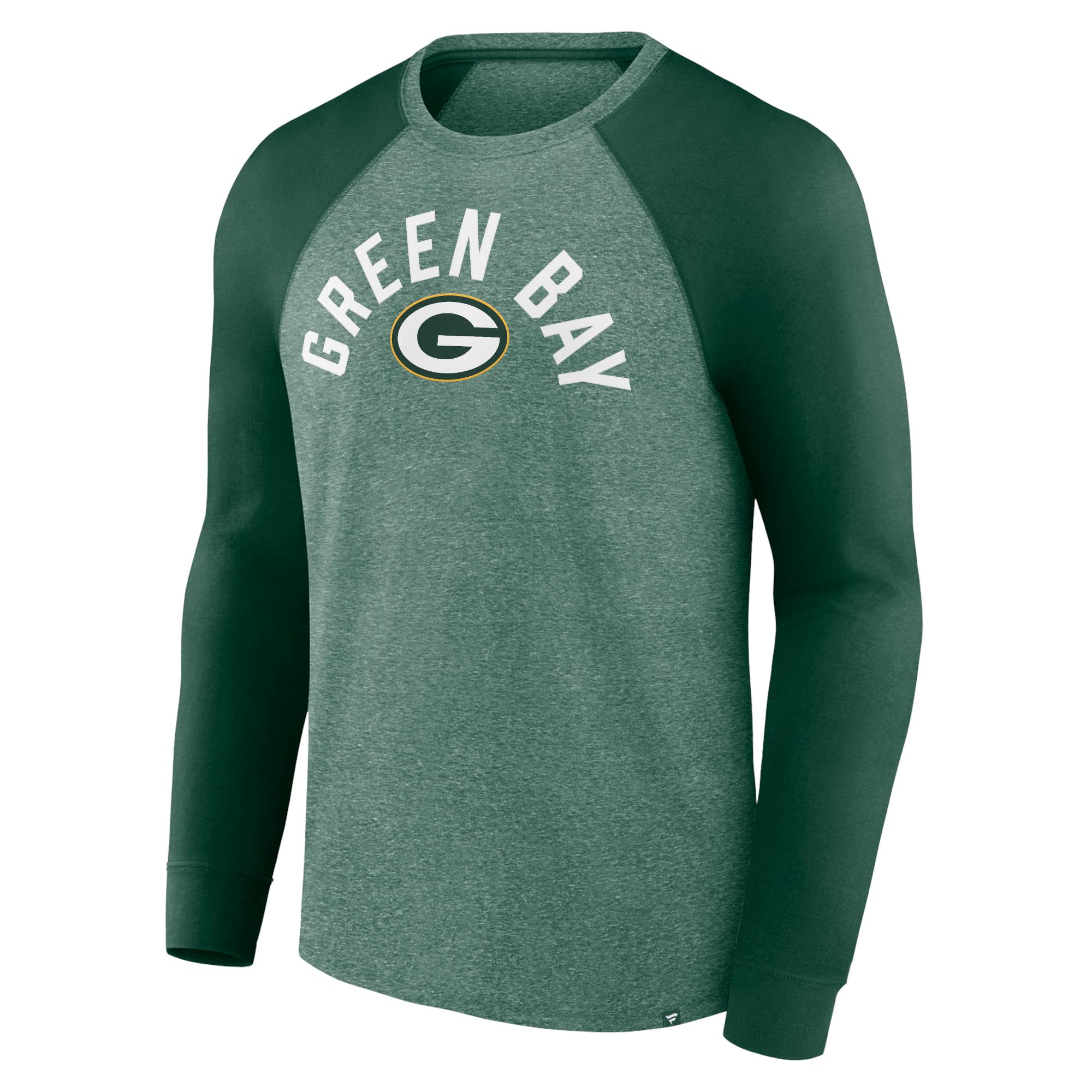 Men's Sport Army Twisted Slub Long Sleeve Raglan T-Shirt - NFL Team Fan Apparel for Game Day & Casual Wear